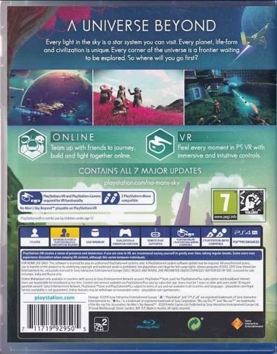 No Mans Sky - Beyond - PS4 (A Grade) (Genbrug)